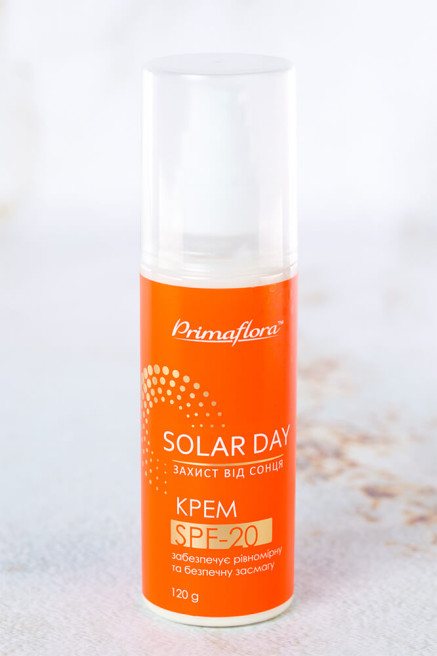 Крем для засмаги SPF-20