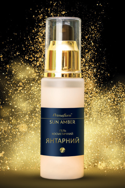 Гель янтарний для догляду за шкірою навколо очей Гель янтарний для догляду за шкірою навколо очей